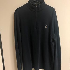 Polo Ralph Lauren zip pull over Dark Navy Medium